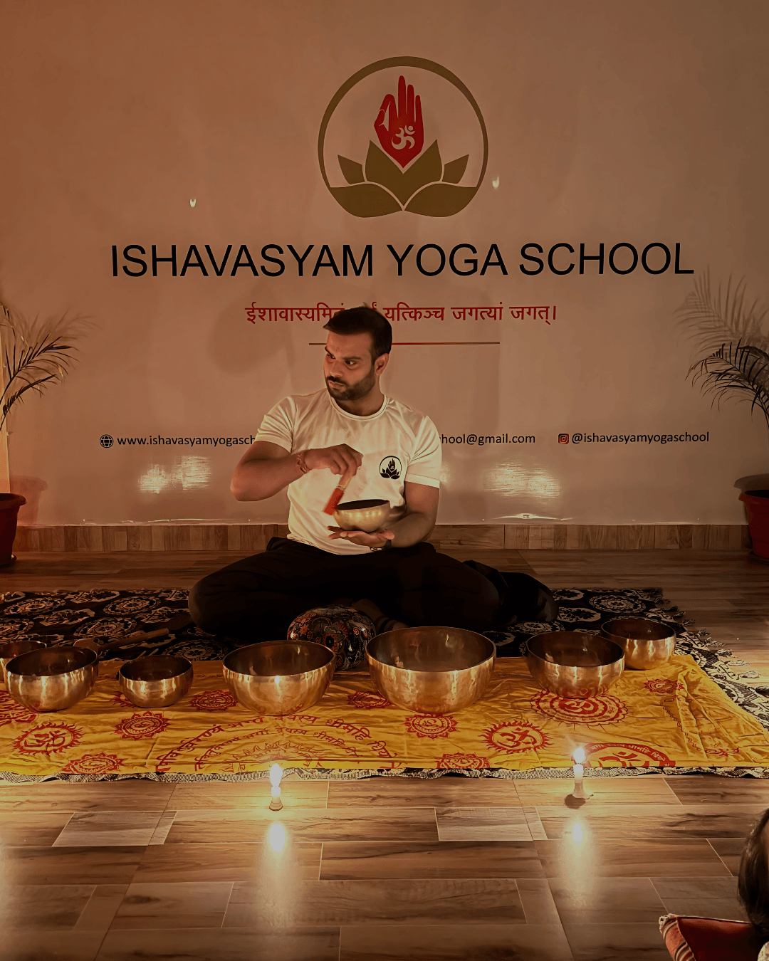Sound Healing & Yogic Therapy Certification — Ishavasyam Yoga School Rishikesh