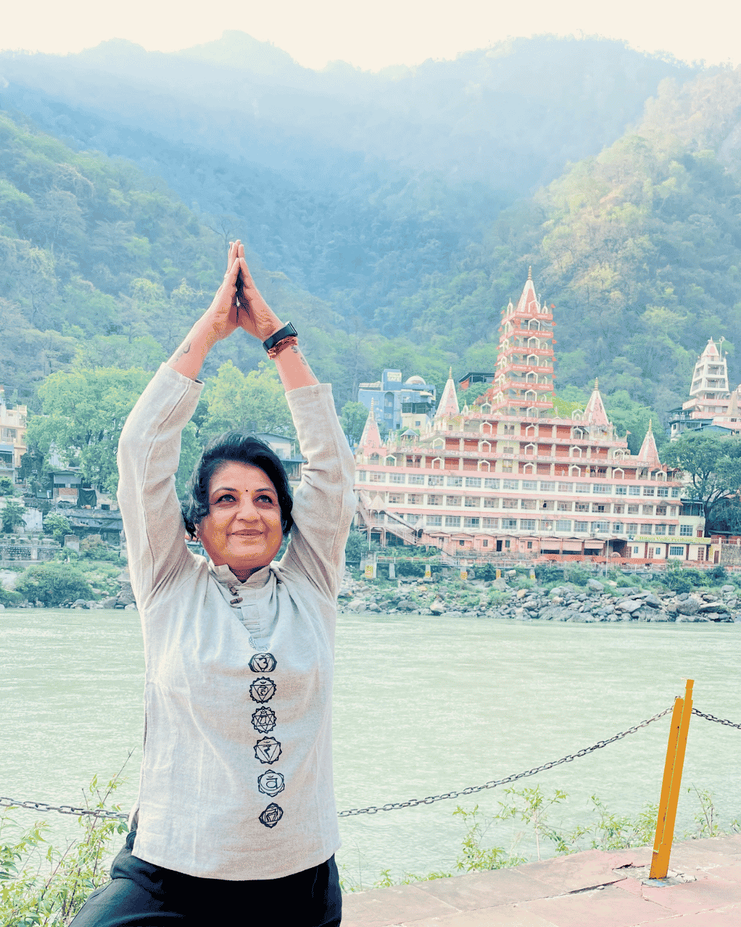 Postcard from a student at Ishavasyam Yoga School