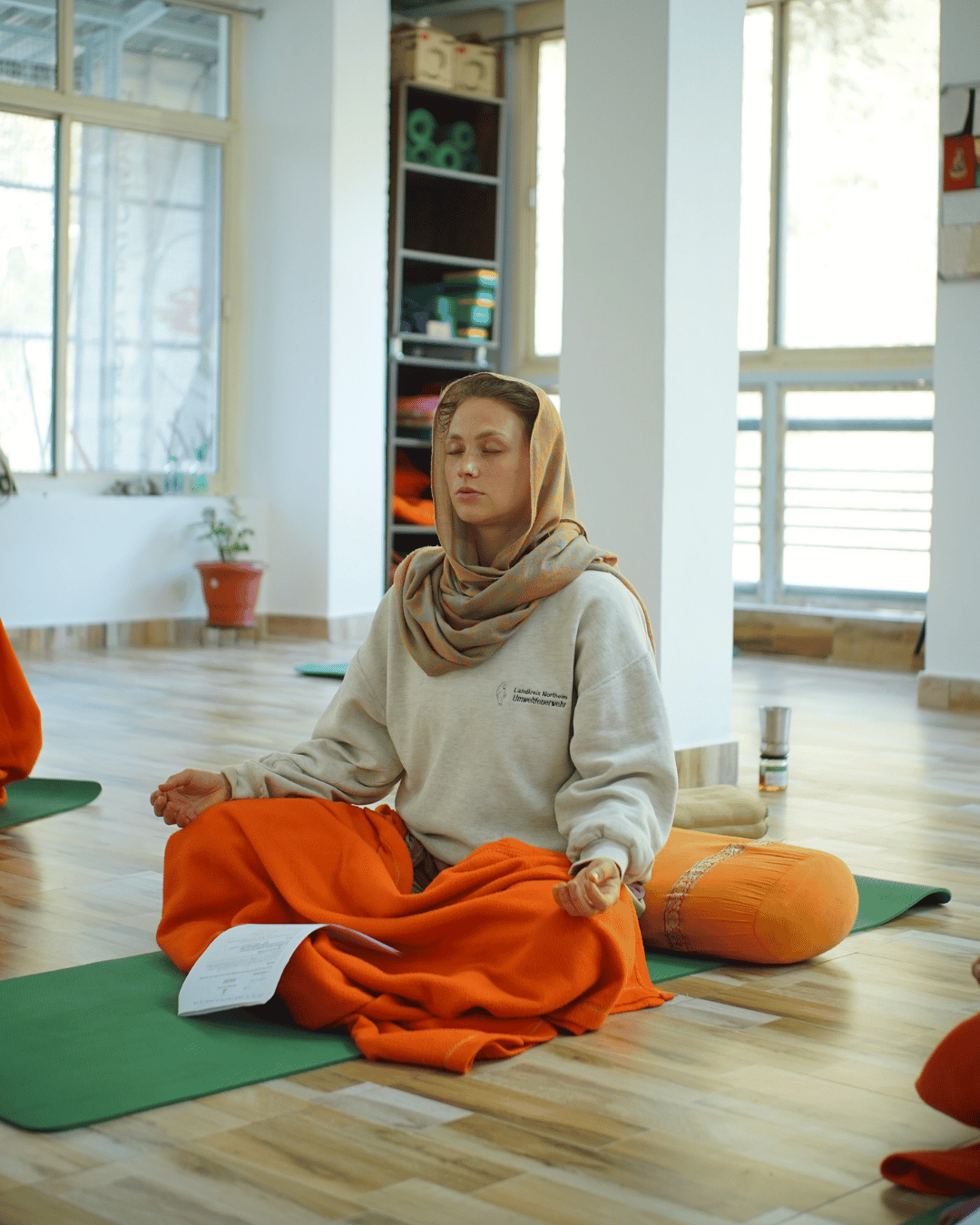 Postcard from a student at Ishavasyam Yoga School