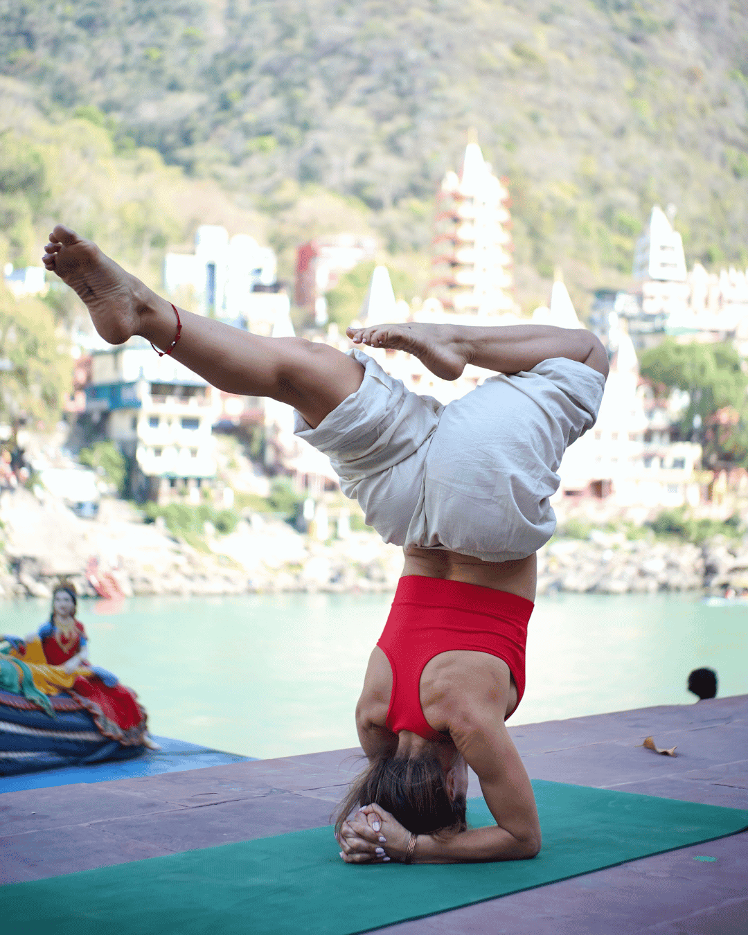 Postcard from a student at Ishavasyam Yoga School