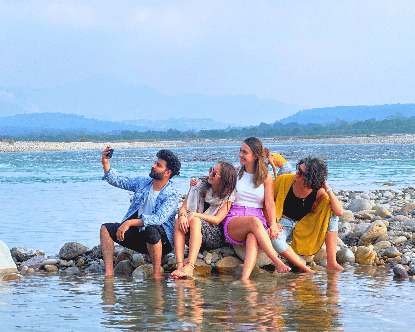 Yoga retreat experience in Rishikesh at Ishavasyam Yoga School